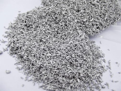 Zerstäubtes Granulat aus Aluminiummetall