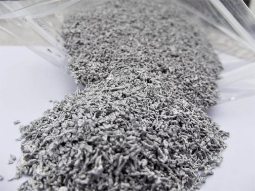 Zerstäubtes Aluminiummetallgranulat Min 99.7% / 0.800 mm - 3.000 mm